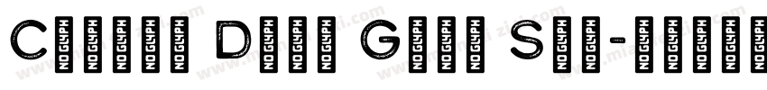 Calder Dark Grit Sha字体转换